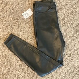 Free People Vegan leather pants. Size 29. Never been worn.